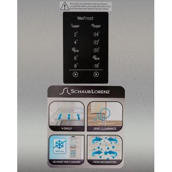 SCHAUB LORENZ SLU S379G4E (нерж) холодильник отдельностояший
