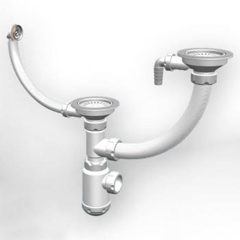 Сифон GRAND Эконом разноуровневый