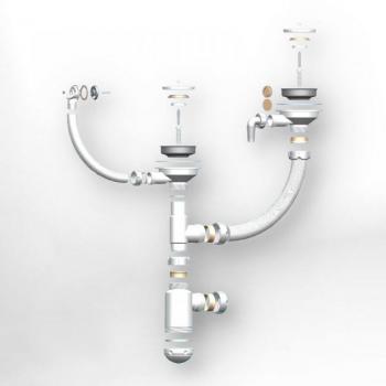 Сифон GRAND Эконом разноуровневый