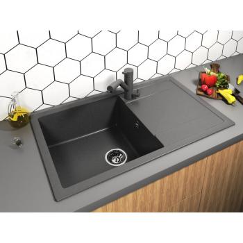 DR.Gans ТЕХНО 860 мойка цвет черный (308) СМс