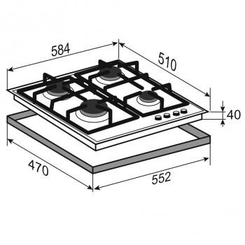 Zigmund & Shtain MN 185.61 B варочная поверхность (Германия)