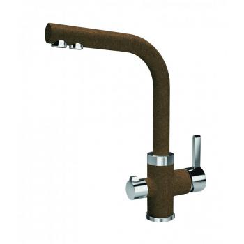 Смеситель АРЕС FL цвет коричневый ,