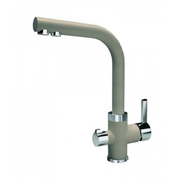 Смеситель АРЕС FL цвет песочный ,