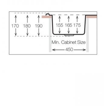 Кухонная мойка TopZero (wellinox) FAL577.447-GT8K