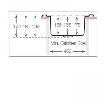 Кухонная мойка TopZero (wellinox) FAP510-GT8K