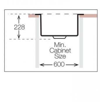 Кухонная мойка TopZero (prime) ME600.500.GT10K