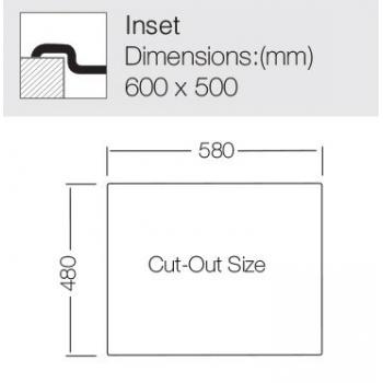 Кухонная мойка TopZero (prime) ME600.500.GT10K