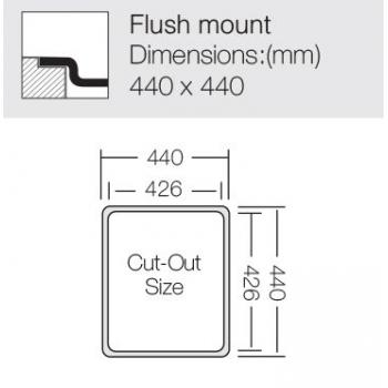 Кухонная мойка TopZero (prime) ME400.GT10K