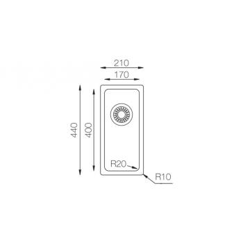 Кухонная мойка TopZero (prime) ME171.G10K