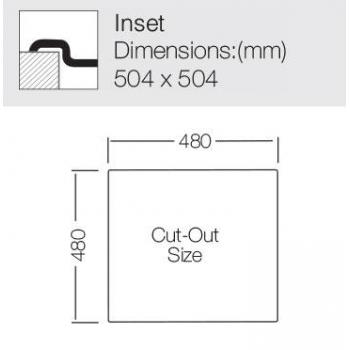 Кухонная мойка TopZero ME500.500.GT10K