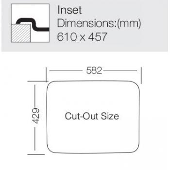 Кухонная мойка TopZero LTP610.457.GT8K