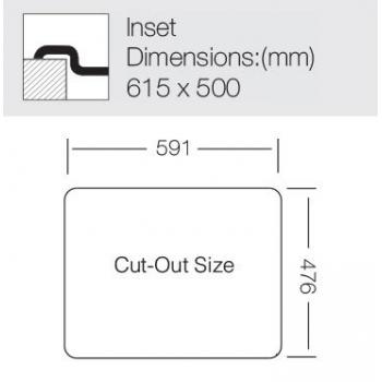 Кухонная мойка TopZero LTL615.500.15.GT8K