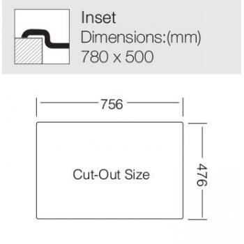 Кухонная мойка TopZero LTL780.500.15GT8K