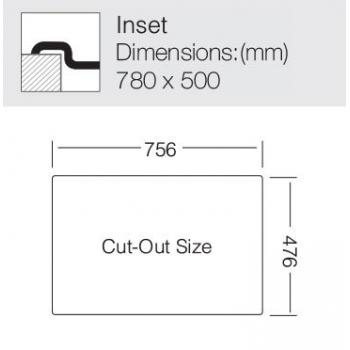 Кухонная мойка TopZero LTP780.500.GT8K