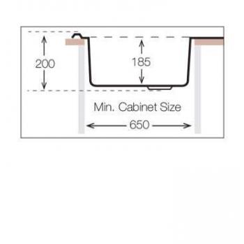 Кухонная мойка TopZero LTL915.500.GT8K