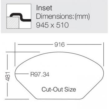 Кухонная мойка TopZero LTP945.510.15.GT8K