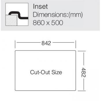 кухонная мойка TopZero HYP860.500.GT8K