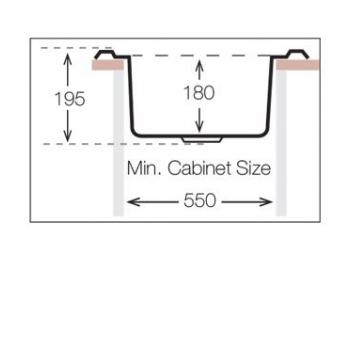 Кухонная мойка TopZero ELP510.GT8K