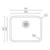 Кухонная мойка TopZero D500 GT 8K