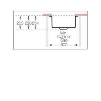 Кухонная мойка TopZero D556.GT12K