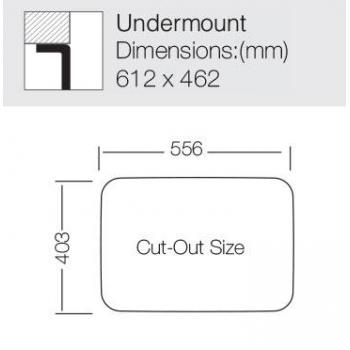 Кухонная мойка TopZero D556.GT12K