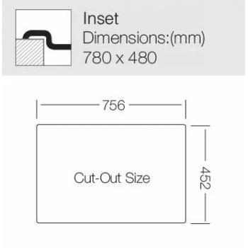 Кухонная мойка TopZero COP780.480.20.GT8K