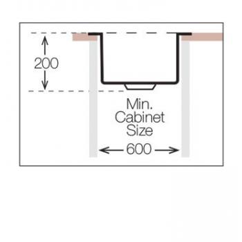Кухонная мойка TopZero ColorX TNL500 MATT TITAN