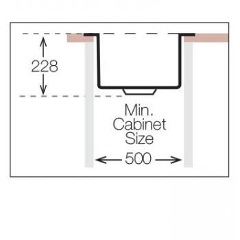 Кухонная мойка TopZero TNL550.505 GT 12K