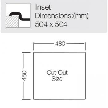 Кухонная мойка TopZero TNL550.505 GT 12K