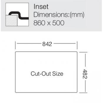 кухонная мойка TopZero HYL860.500.15.GT8K