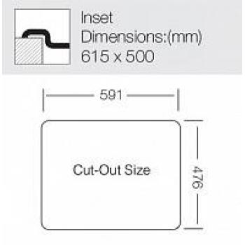 Кухонная мойка TopZero LTP615.500.15.GT8K