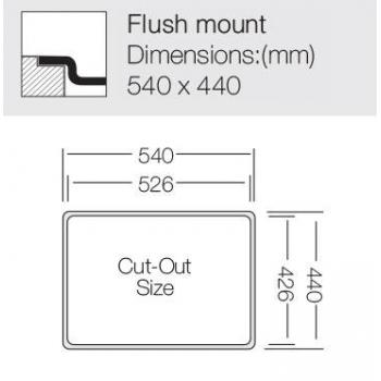Кухонная мойка TopZero ME500.GT10K