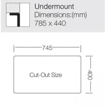 Кухонная мойка TopZero ME745.GT10K