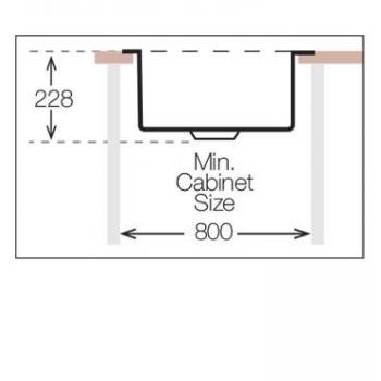 Кухонная мойка TopZero (prime) ME790.500.GT10K