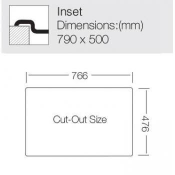 Кухонная мойка TopZero (prime) ME790.500.GT10K