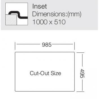 Кухонная мойка TopZero (prime) MM1000.510.15.GT10K R