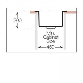 Кухонная мойка TopZero TNL400GT12K
