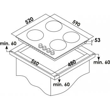 SCHAUB LORENZ SLK IY6TC3 индукционная варочная поверхность