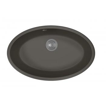 ВЕГА ОВАЛ мойка цвет антрацит