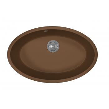 ВЕГА ОВАЛ мойка цвет мокко