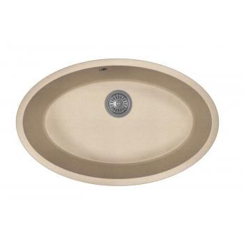 ВЕГА ОВАЛ мойка цвет песочный