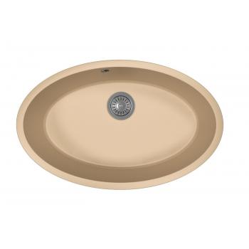 ВЕГА ОВАЛ мойка цвет капучино