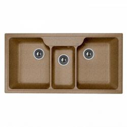 ЮЛИЯ мойка цвет коричневый