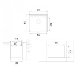 Кухонная мойка TopZero Georgia Ice