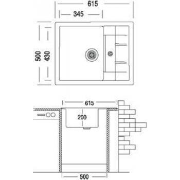 Кухонная мойка TopZero Scarlett Jasmine