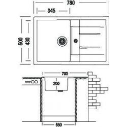 Кухонная мойка TopZero Susanna Chocolate