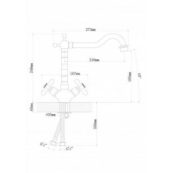 Смеситель TopZero Clyde BR