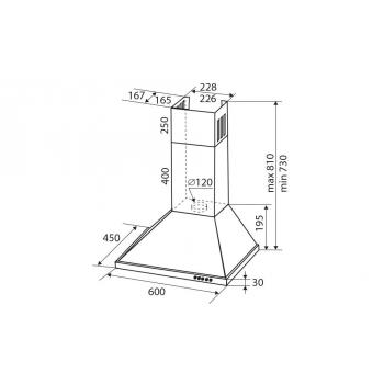 Zigmund & Shtain K 138.6 X Кухонная вытяжка