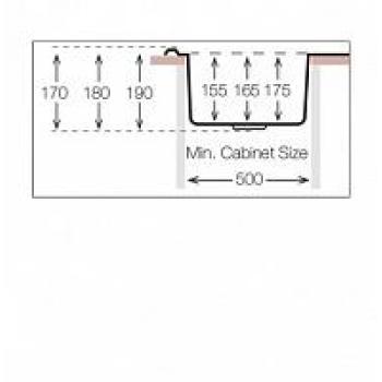 Кухонная мойка TopZero (wellinox) FAL 770.480-GT6K