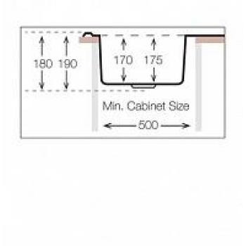 Кухонная мойка TopZero (wellinox) COL 780.480 - GT8K